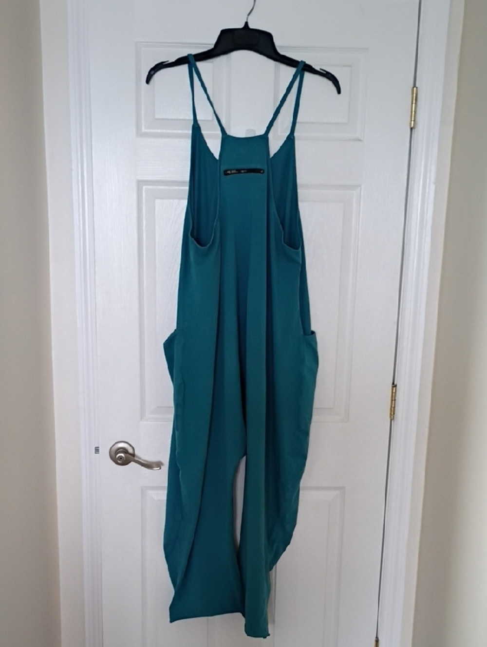 Free People Teal Hot Shot Onesie, L - Picture 5 of 8